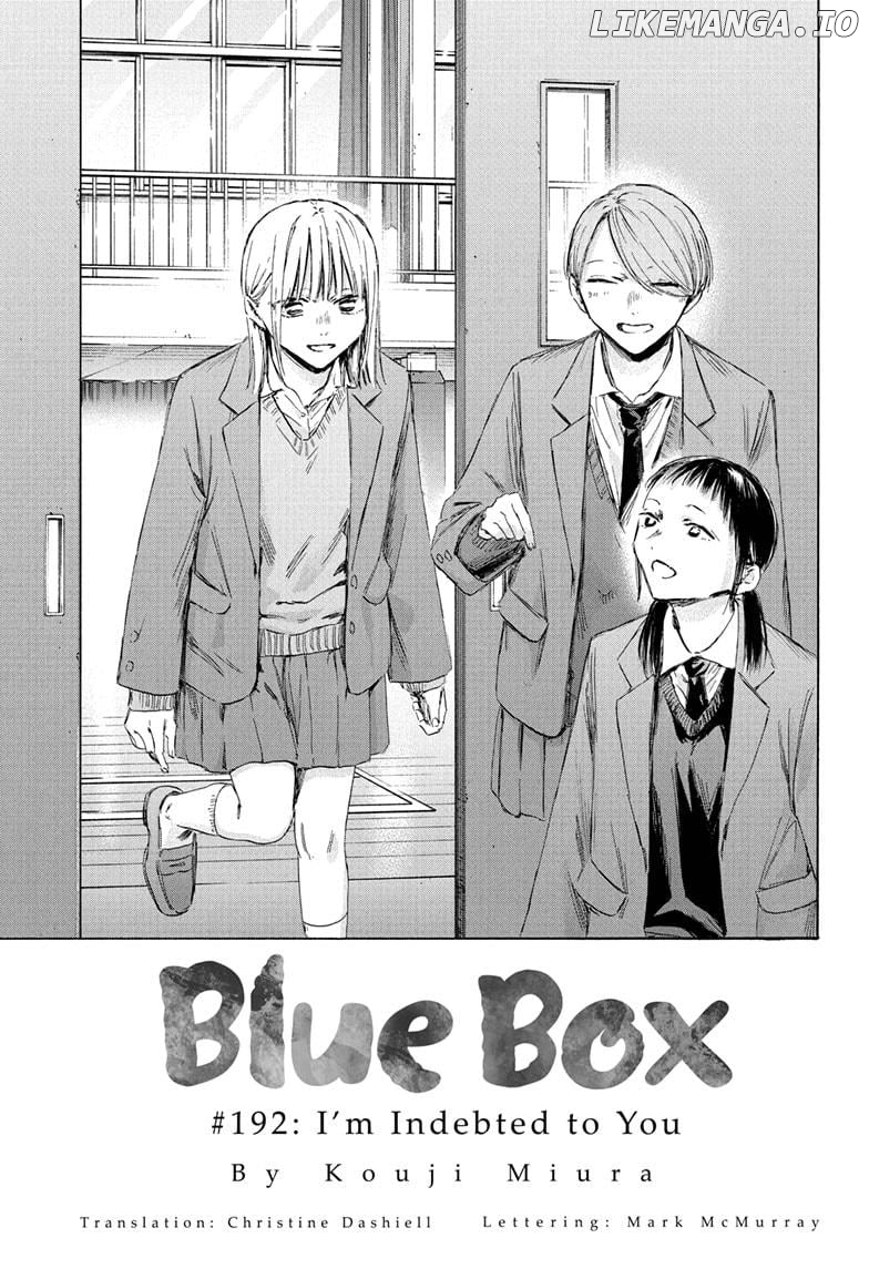 Blue Box, Chapter 192 image 01